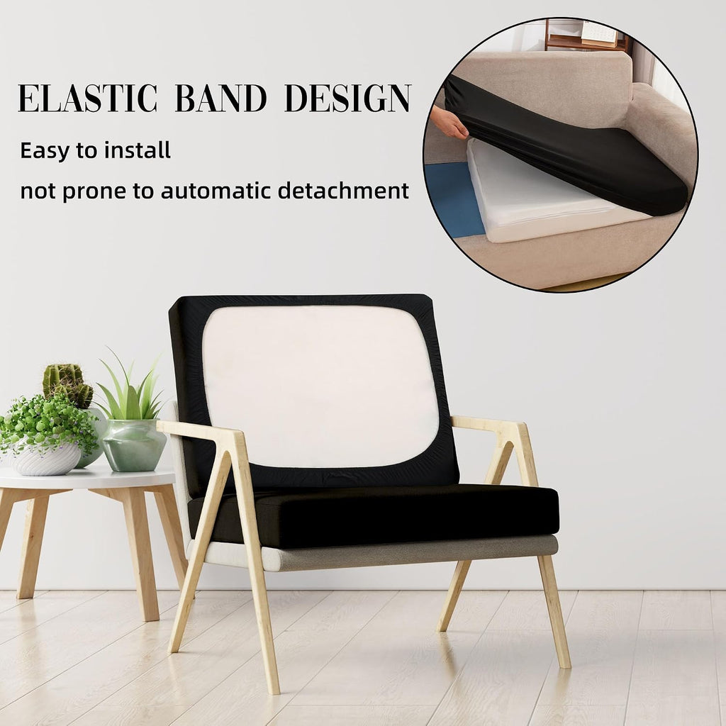 8PCS Patio Sofa Sectional Cushion Covers
