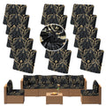8PCS Sectional Patio Sofa Cushion Slipcovers