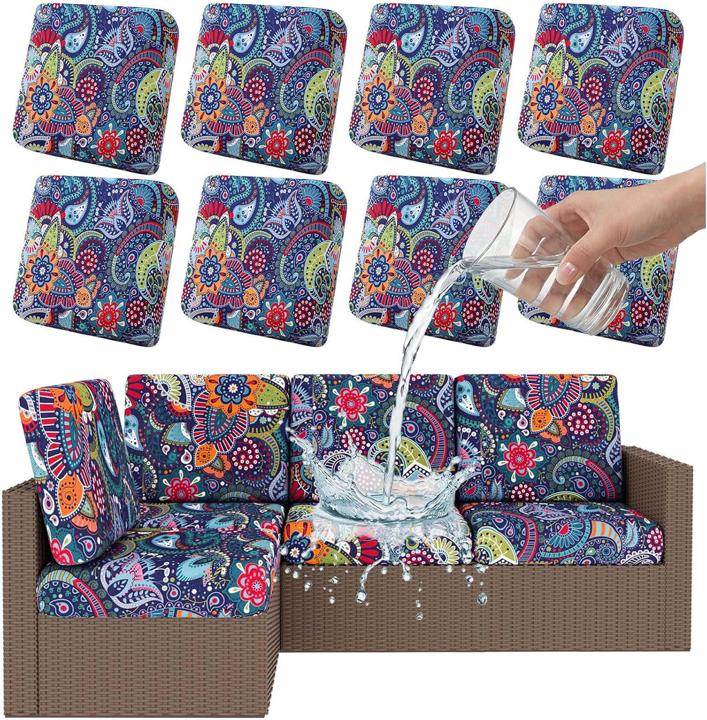 Waterproof Stretch Pet Patio Cushion Slipcovers